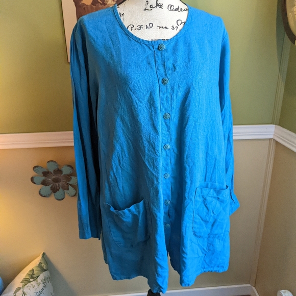 Flax By Jeanne Englehart top - Picture 7 of 12